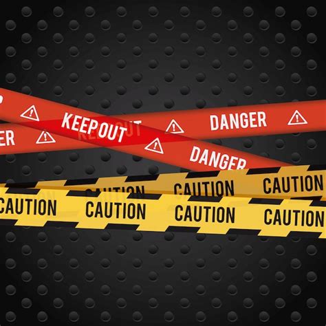 Danger advertising design. | Free Vector