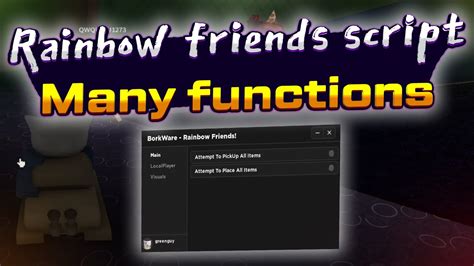 Image result for Rainbow Friends Script GUI Hack