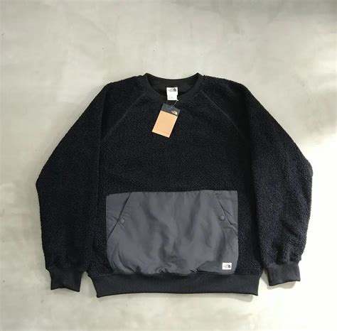 the north face ridge fleece crew M black 小岩店 | What’z up