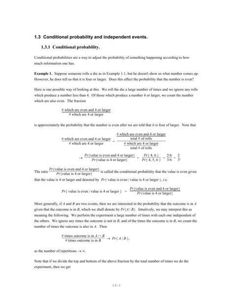 Image result for Conditional Probability and Independent Events