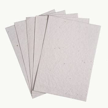 Plantable Seed Paper | Sustainable Handmade Cotton Paper with Seeds