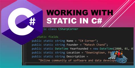 Image result for C# Static Modifier Tutorial