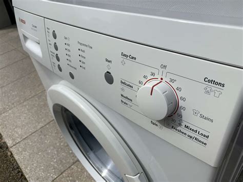Bosch Classixx Washing Machine Instructions 的图像结果