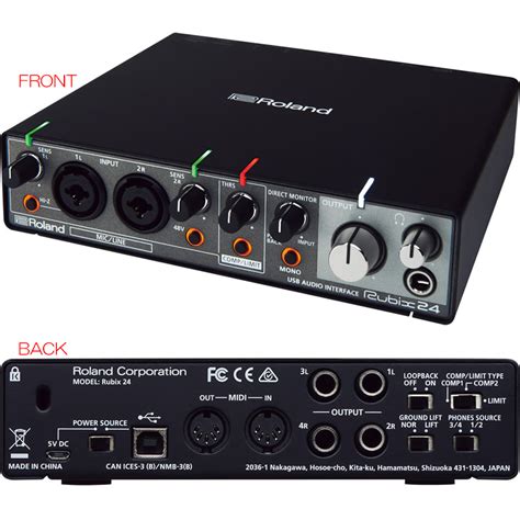 Roland Rubix 24 USBオーディオインターフェース
