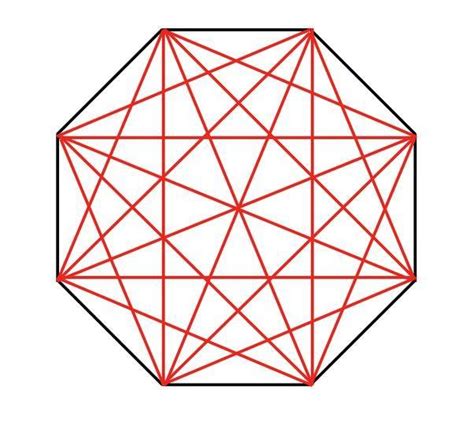 diagram of octagon and draw its diagonals - Brainly.in