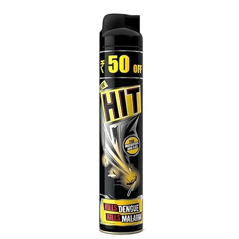 Hit Flying Insect Killer - Mosquito & Fly Killer Spray (625Ml ...