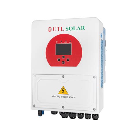 UTL 5 kVA High Frequency Single Phase Solar Hybrid Inverter | HYB-5-GX ...