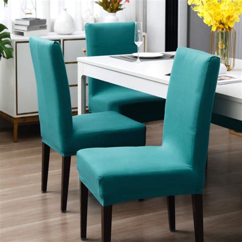 Polyester Dining Chair Covers | Stretchable & Elastic | HOKIPO – HOKIPO ...