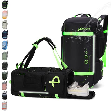 BE SMART 50L Extra Large Gym Backpack for Men, Big Gym Bag with Shoes ...