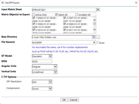 Image result for Geotiff File Save Format
