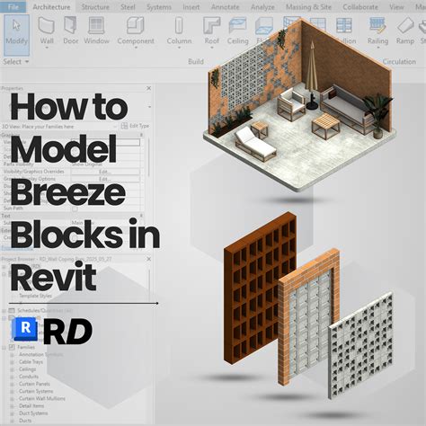 How to Model Breeze Blocks in Revit - Free Sample + Tutorial