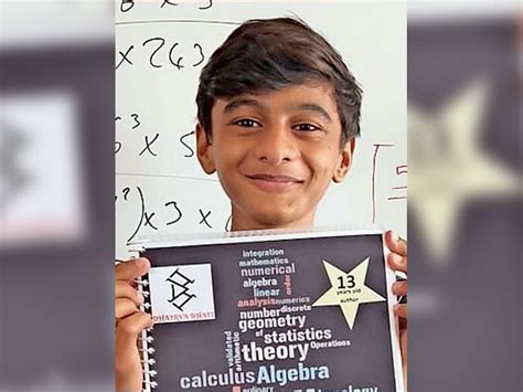 Only a 13-year-old wrote a book about different rules of mathematics ...
