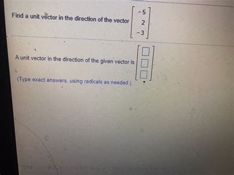 Unit Vector Direction 的图像结果