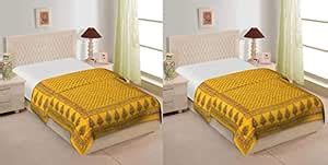 Buy AKARSHAK 400 GSM Rajasthani Traditional Jaipuri Hand Block Print ...