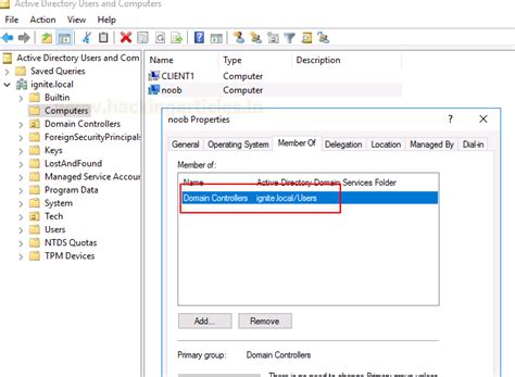 Domain Persistence: Computer Accounts - Hacking Articles