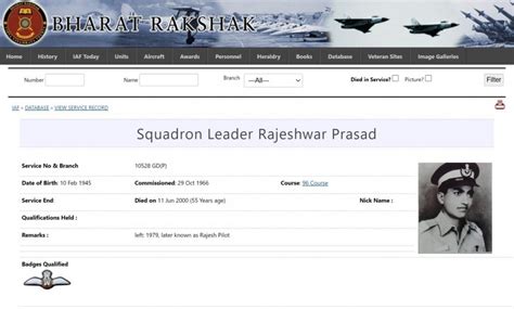 Rajesh Pilot Did Not Fly the IAF Plane That Bombed Mizoram in 1966 ...
