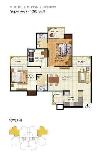 Amrapali Spring Meadows Floor Plans - Tech Zone 4 Greater Noida ...