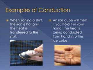 Image result for Conduction Examples in Real Life