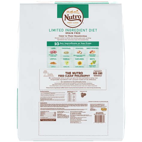Nutro Senior Dog Food Ingredients / Nutro Wholesome Essentials Senior ...
