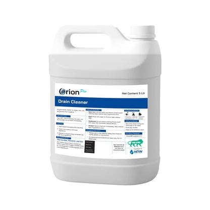 Orion Pro Drain Cleaner - 5 Litre | Enzyme-Based Drain Cleaner | Power ...