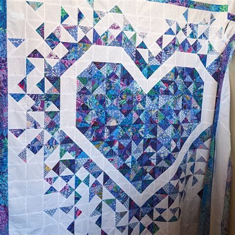 Image result for Exploding Heart Quilt Pattern