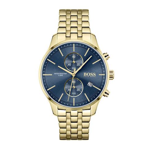 1513841 HUGO BOSS | Classic 42mm Round Blue Dial Watch (Men) – Sai ...