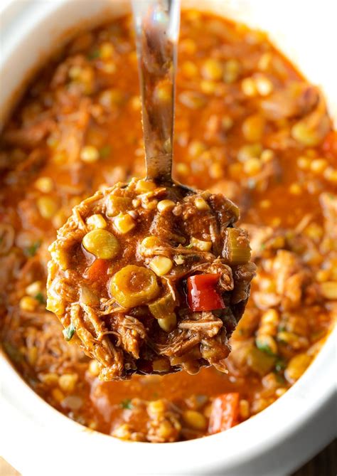 Slow Cooker Brunswick Stew Recipe - A Spicy Perspective