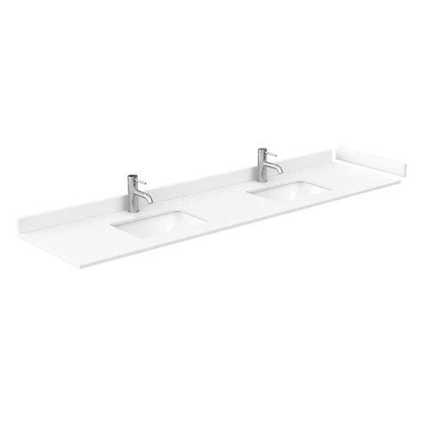 Buy Beckett 84 in. W x 22 in. D Double Vanity in Dark Gray with ...