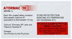 Atormac 10 Tablet: Uses, Side Effects, Price & Substitutes