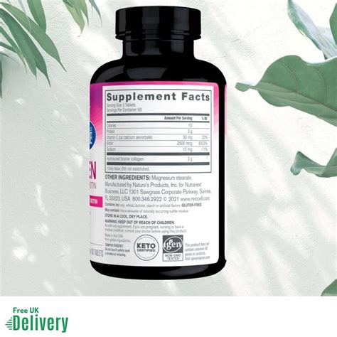 NeoCell Super Collagen UK | 180 Tablets | Vitamin C & Biotin