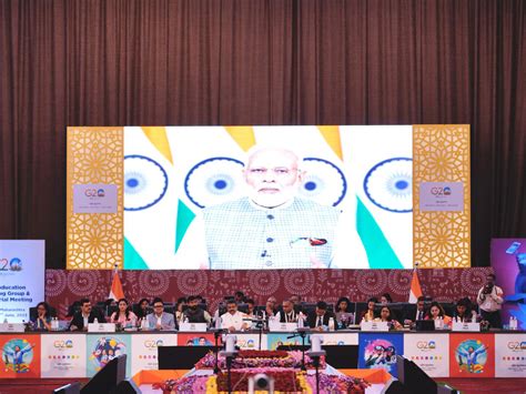 The Hon'ble Education Minister, Shri Dharmendra Pradhan, the Secretary ...