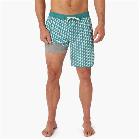 ANCHOR SWIM SUIT - GREEN TRIANGLES – 580 South Mens & Boys Clothing ...