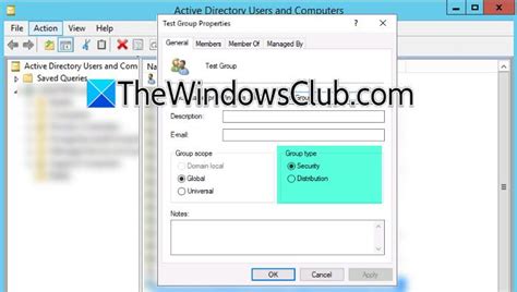 Windows Server Create Security Group 的图像结果