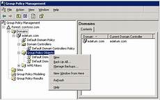 gpo console manage restore backup policy objects in windows gpo console manage restore backup policy objects in windows