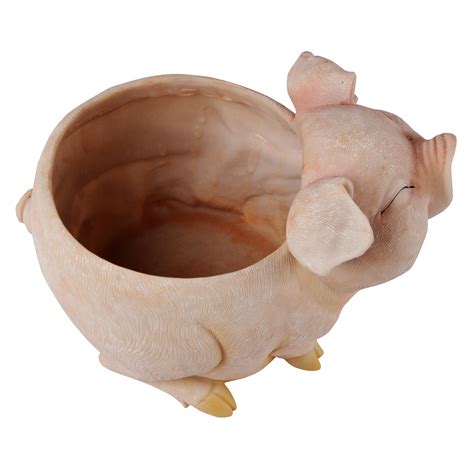 Buy Wonderland Smiling Pig Flower Pot ( garden pots , planter ...