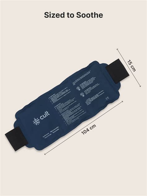 Buy Hot & Cold Gel Pack with Velcro strap Online in India | Cult Store