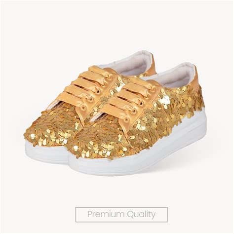Golden Hour Sequin Sneakers - Shop the Latest Styles Online - The ...