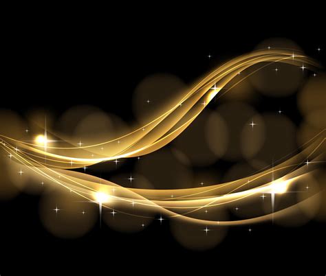 Abstract Gold Wave Png - 1920x1080 - Download HD Wallpaper - WallpaperTip