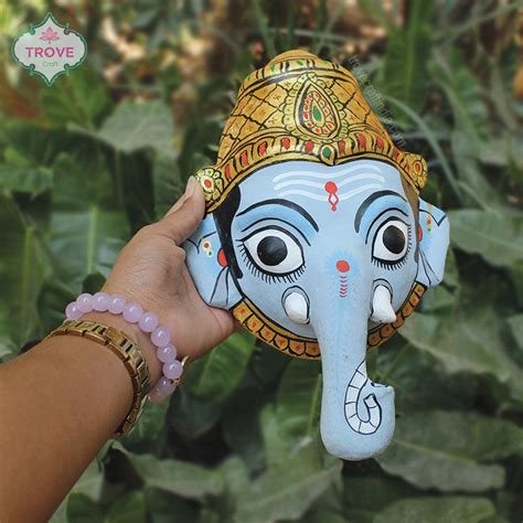 Cheriyal Wall Masks – Trove Craft India