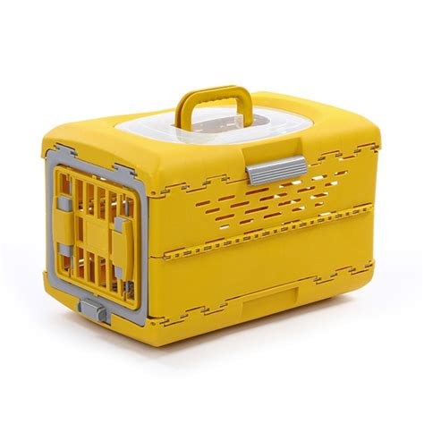 Pado Foldable Pet Carrier 48x30x32cm-Gold Colour | SMBG B2B Website