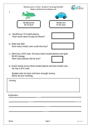 How to Solve Money Problems Math 的图像结果