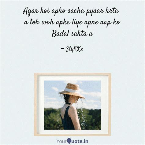 Agar koi apko sacha pyaar... | Quotes & Writings by Styl!xx Sapna ...