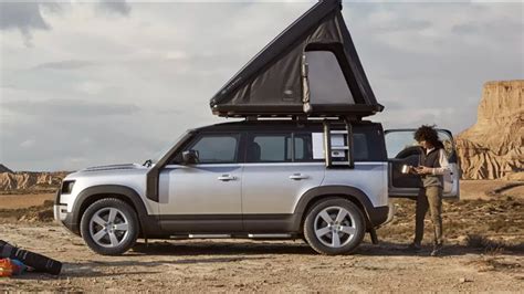 This Pop-Up Tent Makes the New Land Rover Defender Even Cooler