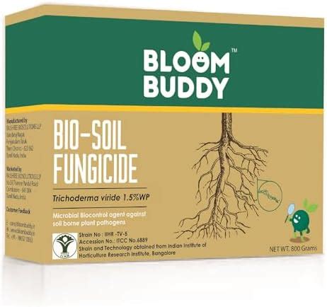 Go Garden Tricoderma Bio Fungicide for plants (2 x 10^8 CFU per Gram ...