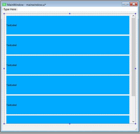 Image result for QScrollArea Python