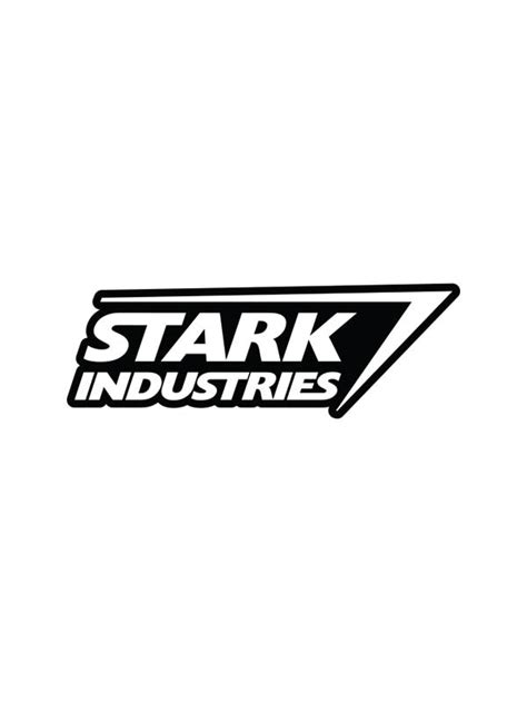 Stark Industries - Marvel Official Sticker – Inkyprinty.in