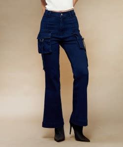 High Waist Bootcut Jeans - Buy High Waist Bootcut Jeans online at Best ...