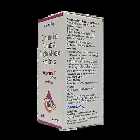 ALBRIM T EYE DROPS 5 ML: Price, Uses, Side Effect, Composition ...