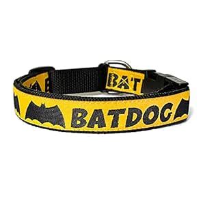 Buy That Dog In Tuxedo Batdog - Dog Collar - Adjustable and Strong ...