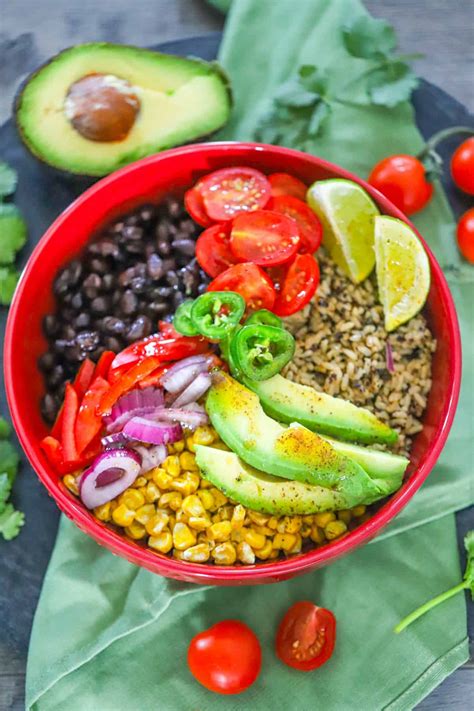 Vegan Mexican Bowl Recipe: A Flavorful Plant-Based Fiesta - Daily Vegan ...